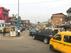 Lagos is probably the the traffic jam capital of the world. It is worse than Cairo!