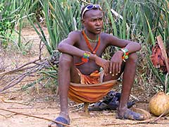 エチオピアのハマー族，又はハマル族