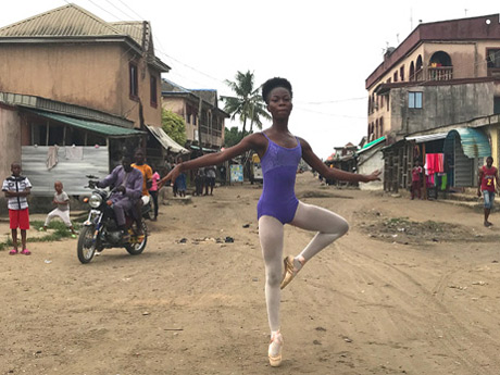ナイジェリアのリトル・ダンサー：ナイジェリアの無料バレエ教室