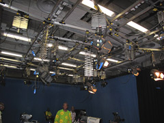 A studio at GBC（ Ghana Broadcasting Corporation ) ：2010
