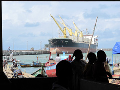 the port of Cotonou