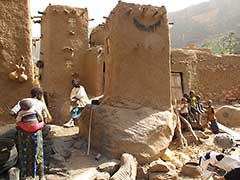 A Dogon village