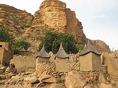 A Dogon village