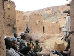 A Dogon village