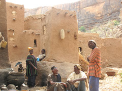 A Dogon village