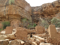 A Dogon village