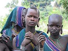 The Surma or the Suri People of the Omo Valley