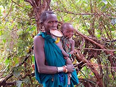 The Surma or the Suri People of the Omo Valley