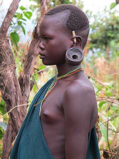 The Surma or the Suri People of the Omo Valley