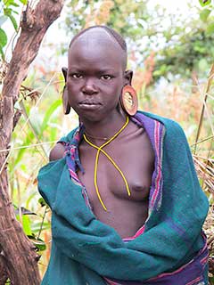 The Surma or the Suri People of the Omo Valley