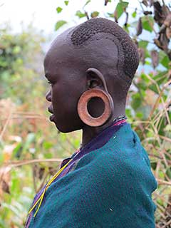 The Surma or the Suri People of the Omo Valley