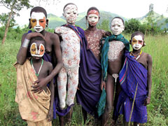 The Surma or the Suri People of the Omo Valley