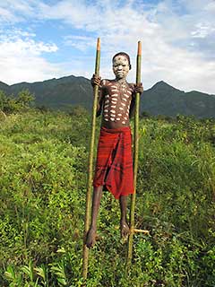 The Surma or the Suri People of the Omo Valley