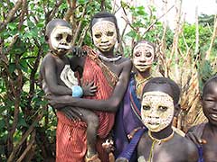 The Surma or the Suri People of the Omo Valley