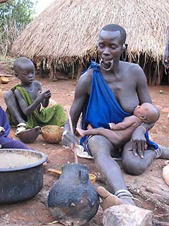 The Surma or the Suri People of the Omo Valley