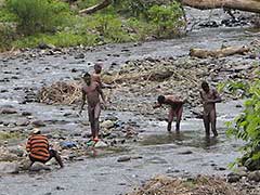 All over Africa : never missing an opportunity to bathe.