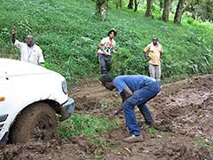 The road to the the Omo Valley is long and hard !