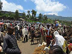 Market day in Lalibela