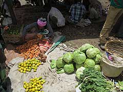 Market day in Lalibela
