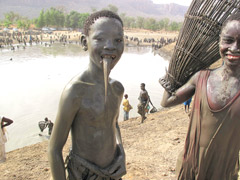 Bandiagara, Mali : Dogon Fish Festival or Ritual