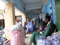 A souk, or market in Nouakchott