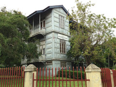 The famous Casa de Ferro (The Iron House)