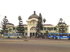 The Central Train Station of Maputo