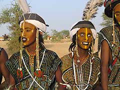 the Guérewol of the Bororo, (Wodaabe Fula) People
