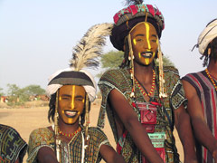 the Guérewol of the Bororo, (Wodaabe Fula) People