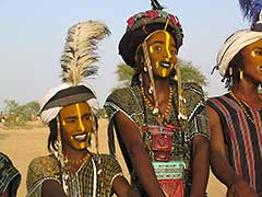 the Guérewol of the Bororo, (Wodaabe Fula) People