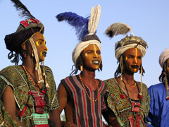 the Guérewol of the Bororo, (Wodaabe Fula) People