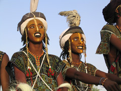 the Guérewol of the Bororo, (Wodaabe Fula) People