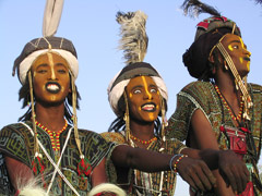 the Guérewol of the Bororo, (Wodaabe Fula) People