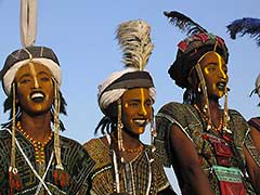 the Guérewol of the Bororo, (Wodaabe Fula) People