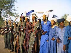 the Guérewol of the Bororo, (Wodaabe Fula) People