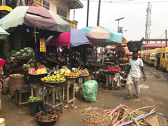 A view of the city of Lagos, Nigeria: Ikeja 