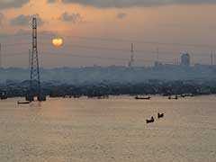 Makoko, a town on stilts in the center of Lagos