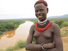 Ethiopia : The Karo People of the Omo River Valley