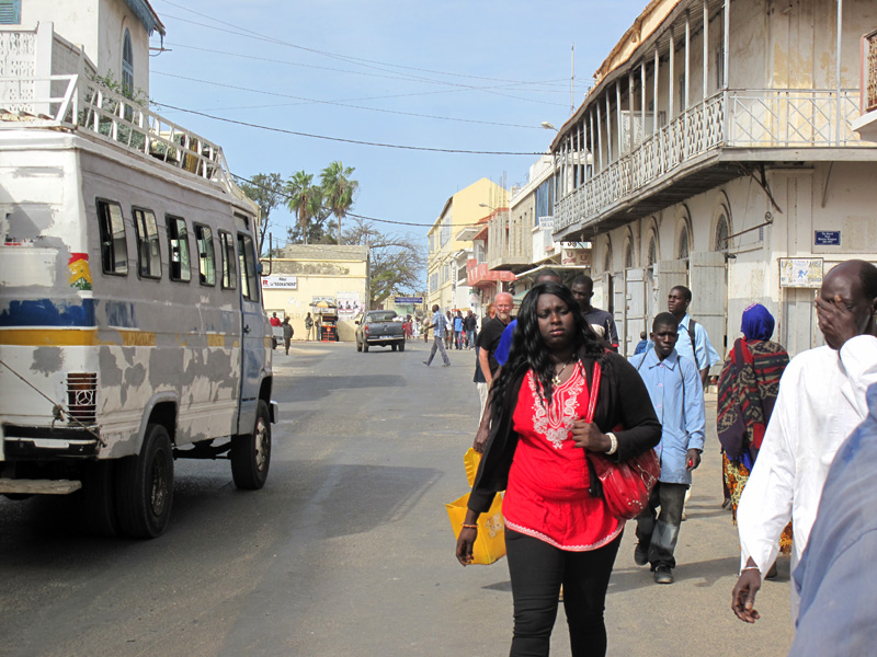 Saint-Louis or Saint Louis, Senegal, West Africa：a UNESCO World Heritage Site.