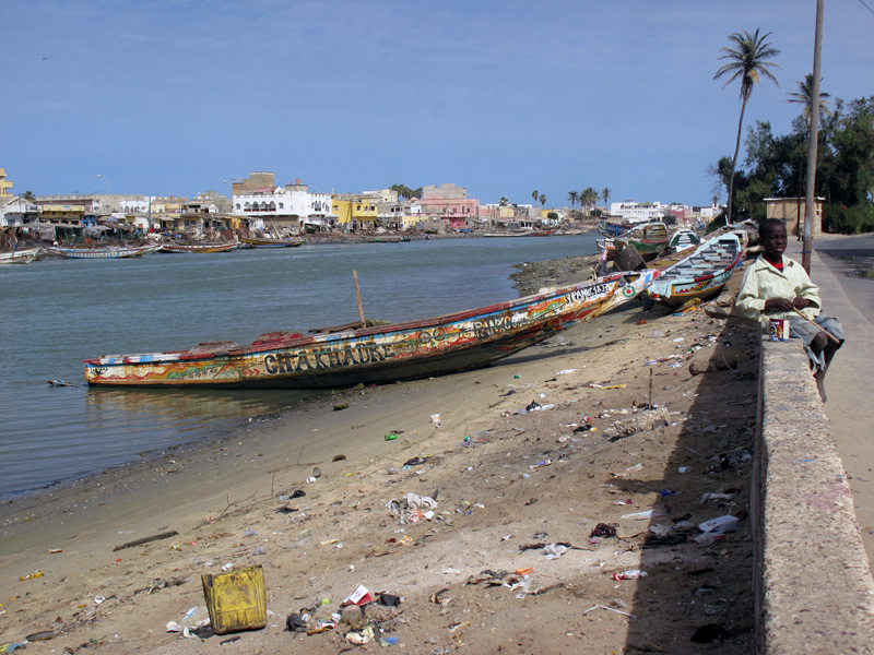 Saint-Louis or Saint Louis, Senegal, West Africa：a UNESCO World Heritage Site.