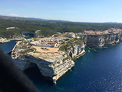 Bonifacio, Corsica : Filming Bonifacio