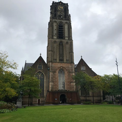 Saint-Lawrence Church, Rotterdam, built from 1449 and to 1525: In Dutch: Grote of Sint-Laurenskerk.