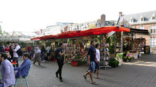 The Amsterdam Flower Market: the flower market on the Singel Canal