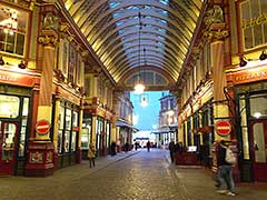 Leadenhall St Market, City of London