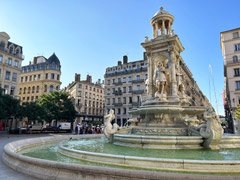 Lyon, France: Place des Jacobins