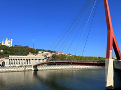 The Saône River in the heart of Lyon