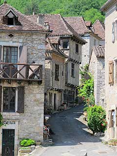 France : Saint-Cirq Lapopie