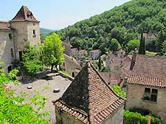 France : Saint-Cirq Lapopie