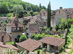 France : Saint-Cirq Lapopie