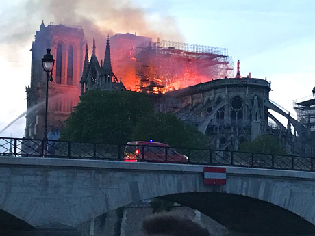 Notre-Dame de Paris Cathedral Fire